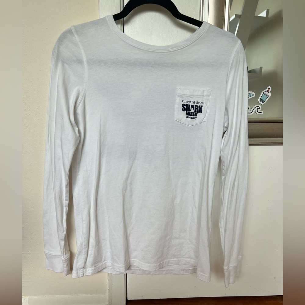 Vineyard Vines shark week Long sleeve t-shirt